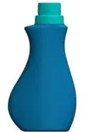 Liquid Blue Bottle