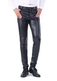 Men Leather Trousers