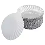 Silver Foil Paper Plates