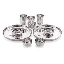 Stainless Steel Dinner Set