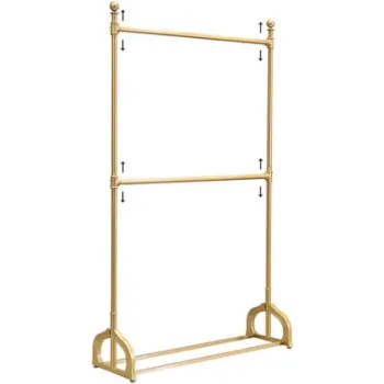 Polished Brass Rack