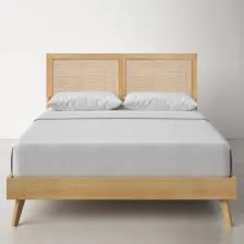 Brown Cane Bed