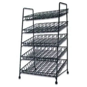 Polished Wrought Iron Rack