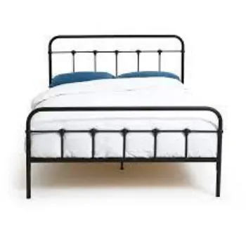  Black Aluminium Bed