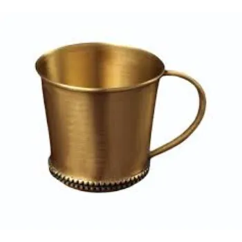 Polished Brass Mug