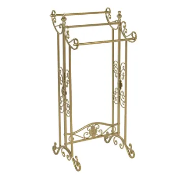 Modern Brass Rack