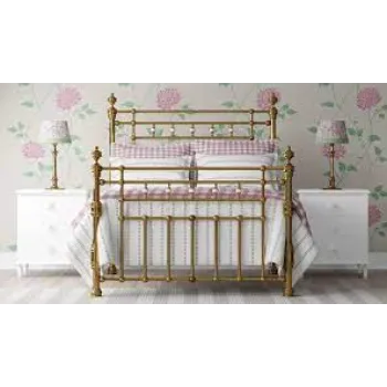 Adjustable Brass Bed