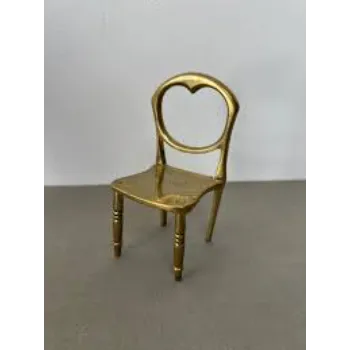 Adjustable Brass Chair