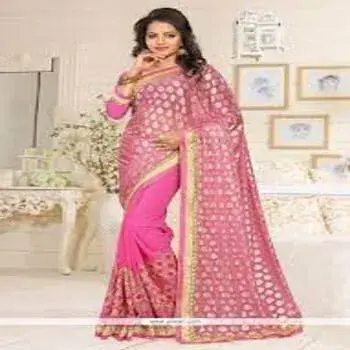 Embroidered Work Sarees