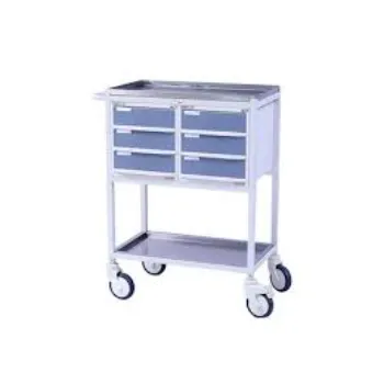 Adjustable Hospital Medical Trolley