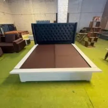 Modern  Leather Bed