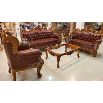  Leather Sofa Set