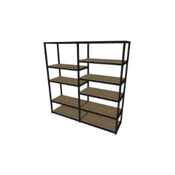 Wood-Metal Racks 