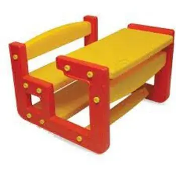 Multi  Color  Plastic  Bench 