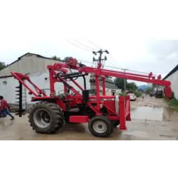 Farm  Pole Erection Machine