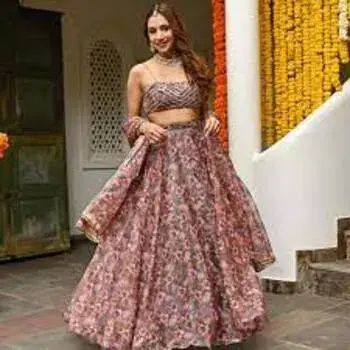 Printed Lehenga Choli, Size : S to XL