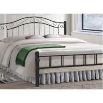 Modern  Wrought Iron Double Bed