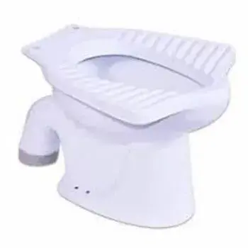 Pure White Anglo Indian Toilet Seat