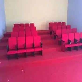 Dark Pink Auditorium Chair