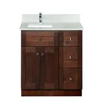 Dark Brown Bathroom Vanity