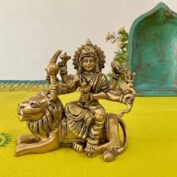  Durga Brass God Statue