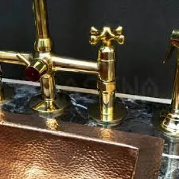 Brass Health Faucet Golden Color 