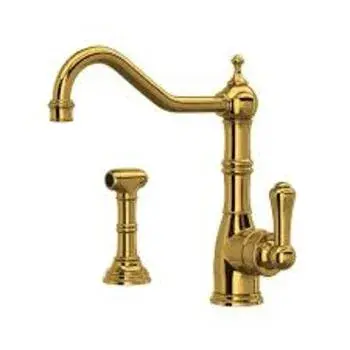 Long Head, Brass Kitchen Faucet