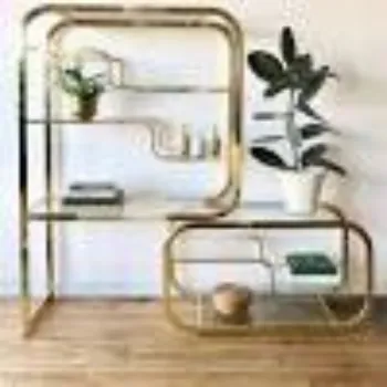 Polished Brass Rack