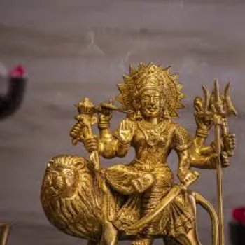 Lord Durga Mata Brass Statue