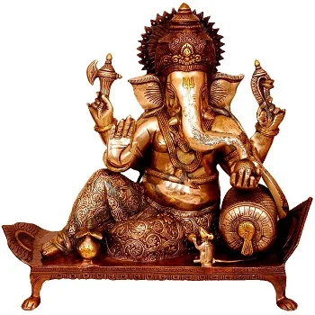 Lord Ganpati Brass Statue