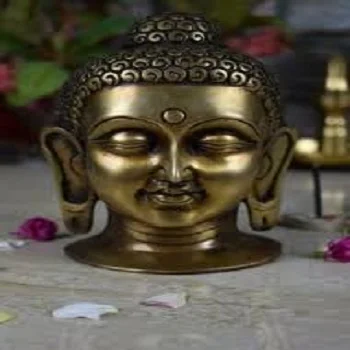 Golden Buddha Brass Statue