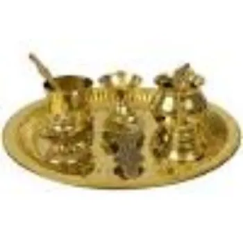 Mangala Gowri Enterprises Brass Thali