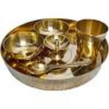 Good Brass Thali 