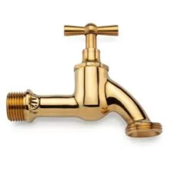 Brass Water Taps Golden   Color 