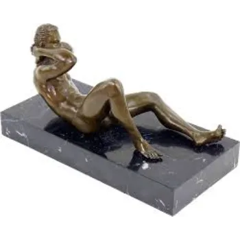  Antique Erotic Bronze Sculpture