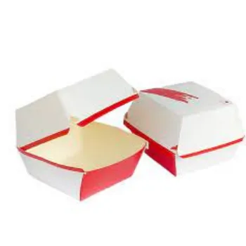 White Burger Box