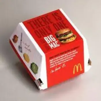  Multicolor Burger Box