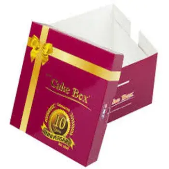  Multicolor Cake Box