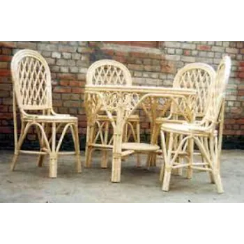 A one Quality Cane Dining Set