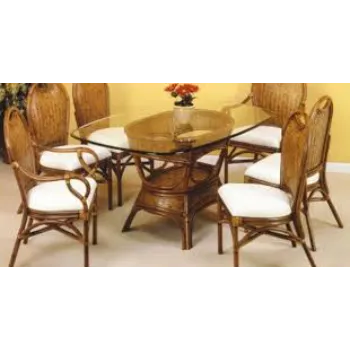 Fully Assembled  Cane Dining Set