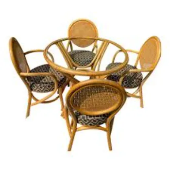 Specific Cane Dining Set