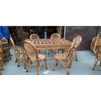 Cane Dining Set