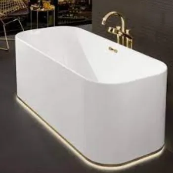 Ceramic Bath Tub White Color 