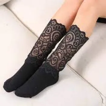 Girls Fancy Net Socks 