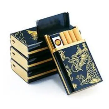 Rakesh Goud Cigarette Case Lighter