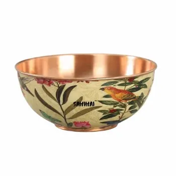 Mahavir Copper Bowl