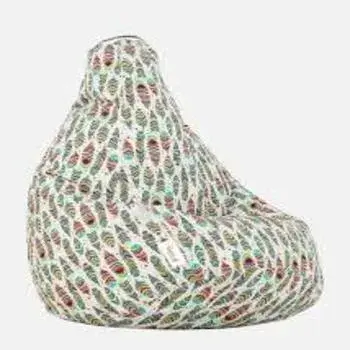 Printed Cotton Bean Bag