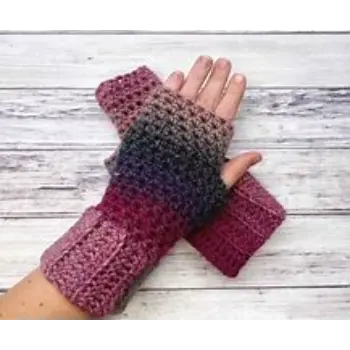 Fancy Crochet Gloves