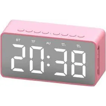  BT506 Wireless Super Bass Speaker Clock