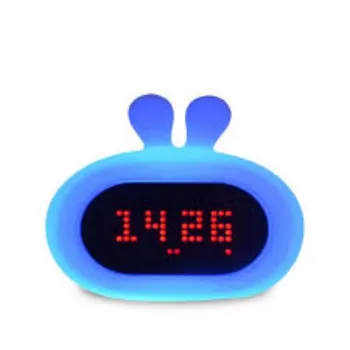 Innogio Gio Rabbit  Clock & Silicone Night Light